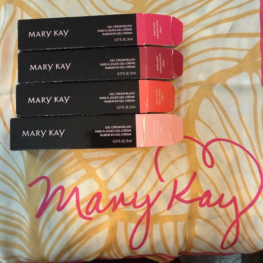 Mary Kay Gel Cream Blush Set - bundle of 4